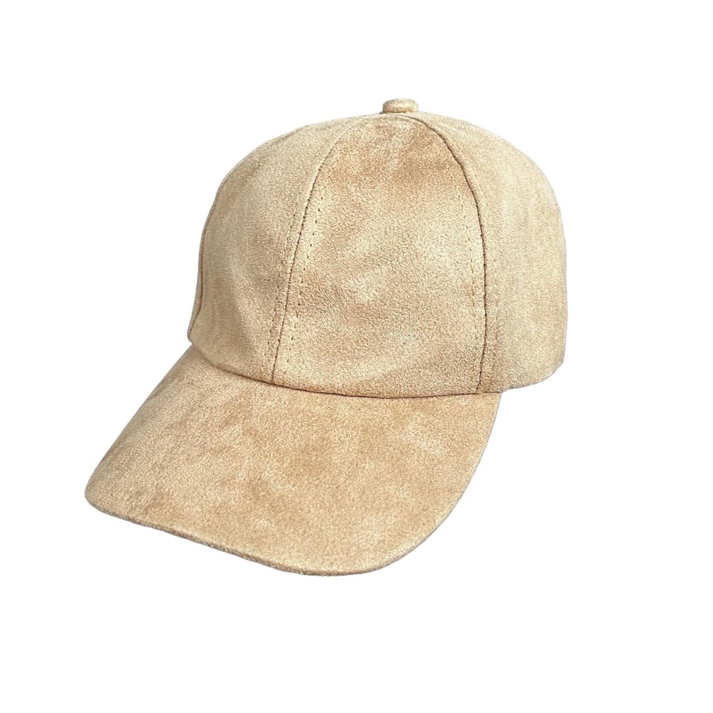 Magid Soft Velvet Faux Suede Casual Baseball Cap Adjustable Trucker Hat EUC OS